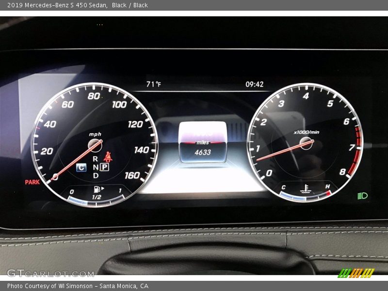 Black / Black 2019 Mercedes-Benz S 450 Sedan