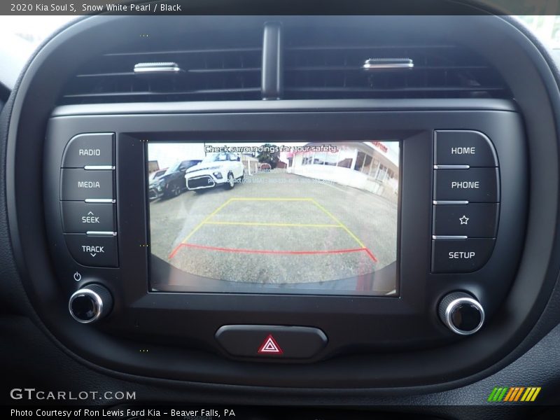 Snow White Pearl / Black 2020 Kia Soul S