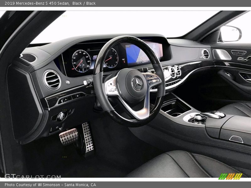 Black / Black 2019 Mercedes-Benz S 450 Sedan