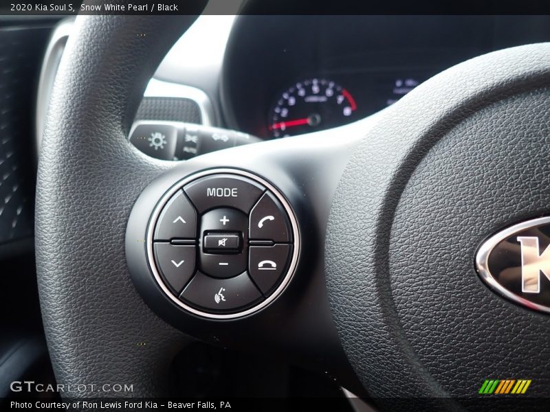 Snow White Pearl / Black 2020 Kia Soul S
