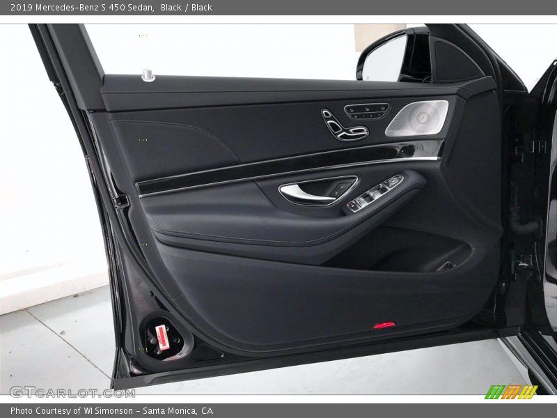 Black / Black 2019 Mercedes-Benz S 450 Sedan