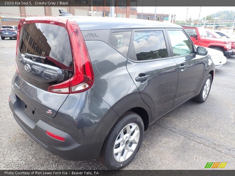 Gravity Gray / Black 2020 Kia Soul S