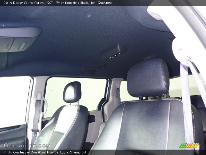 White Knuckle / Black/Light Graystone 2019 Dodge Grand Caravan SXT