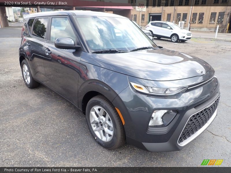 Gravity Gray / Black 2020 Kia Soul S