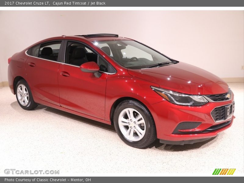 Cajun Red Tintcoat / Jet Black 2017 Chevrolet Cruze LT