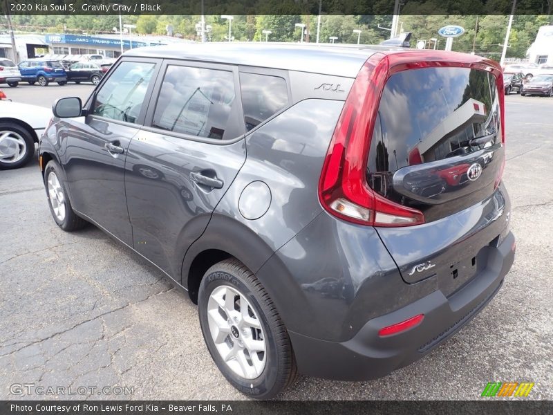 Gravity Gray / Black 2020 Kia Soul S