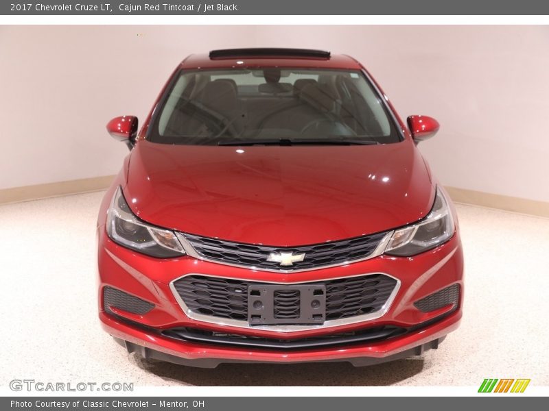 Cajun Red Tintcoat / Jet Black 2017 Chevrolet Cruze LT