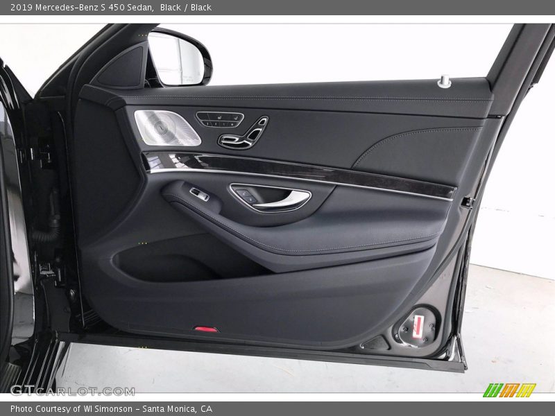 Black / Black 2019 Mercedes-Benz S 450 Sedan