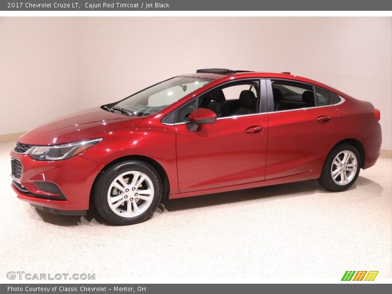 Cajun Red Tintcoat / Jet Black 2017 Chevrolet Cruze LT