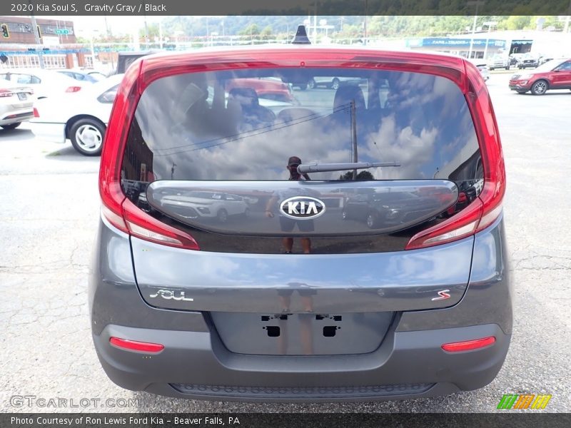 Gravity Gray / Black 2020 Kia Soul S