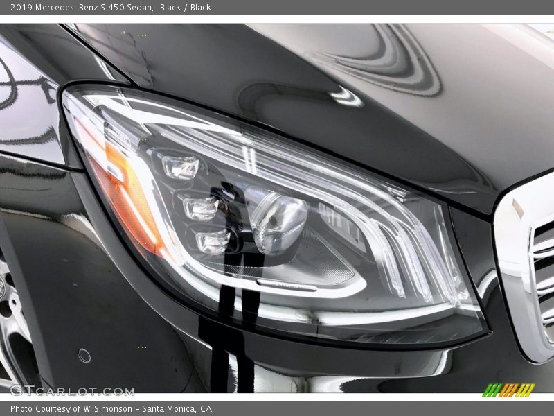 Black / Black 2019 Mercedes-Benz S 450 Sedan
