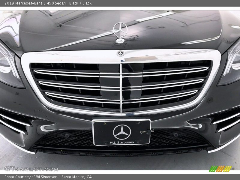 Black / Black 2019 Mercedes-Benz S 450 Sedan