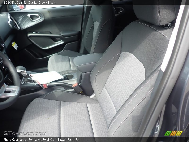 Gravity Gray / Black 2020 Kia Soul S