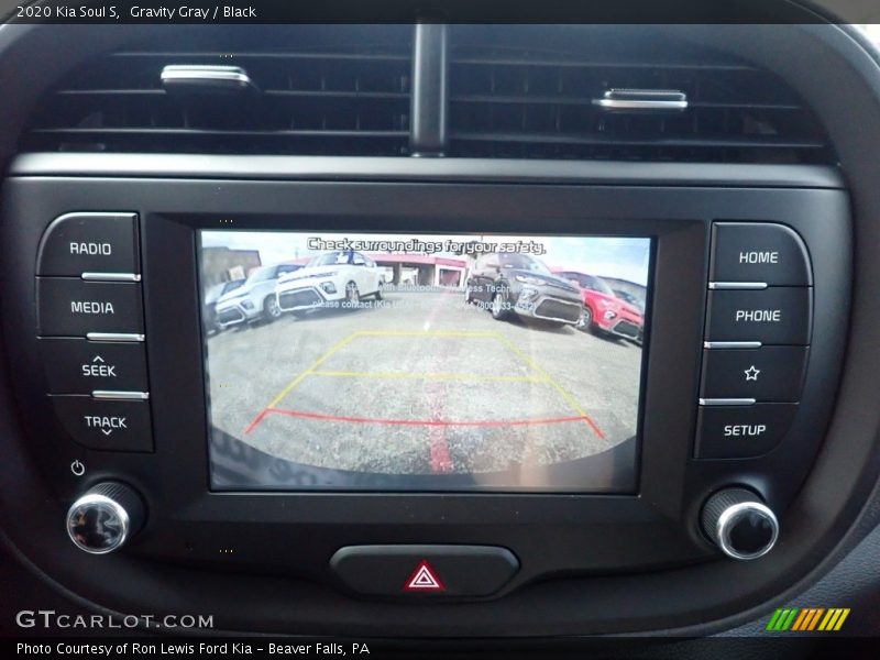 Gravity Gray / Black 2020 Kia Soul S