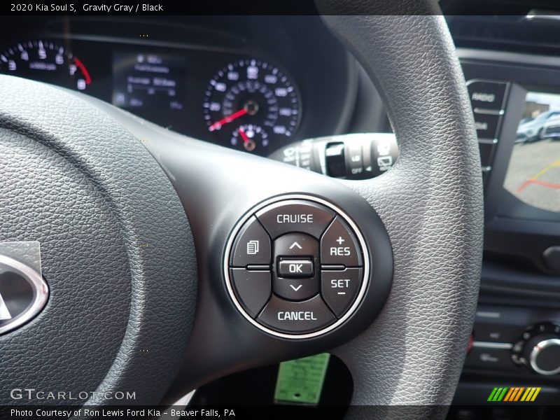 Gravity Gray / Black 2020 Kia Soul S