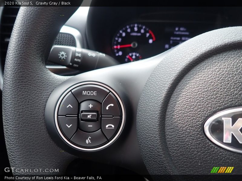 Gravity Gray / Black 2020 Kia Soul S