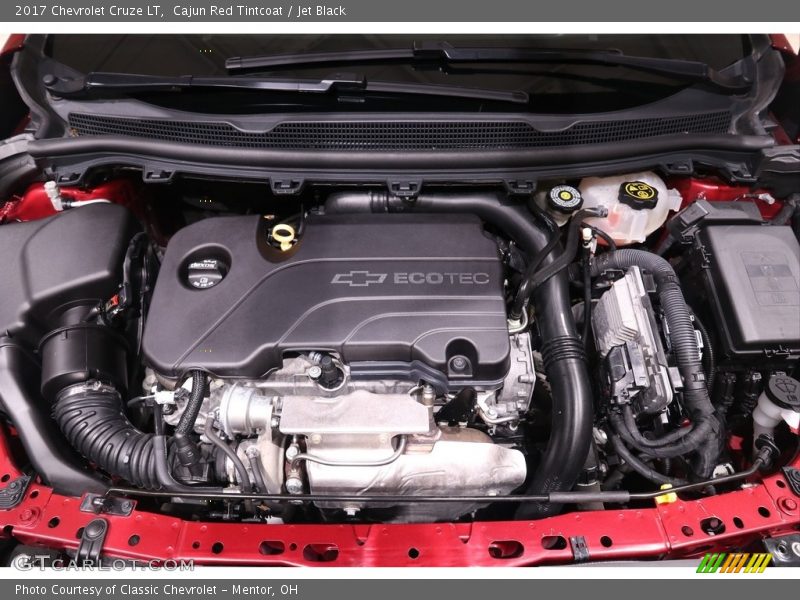 Cajun Red Tintcoat / Jet Black 2017 Chevrolet Cruze LT