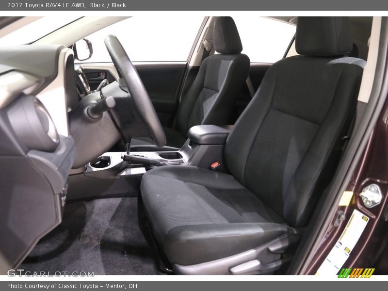 Black / Black 2017 Toyota RAV4 LE AWD