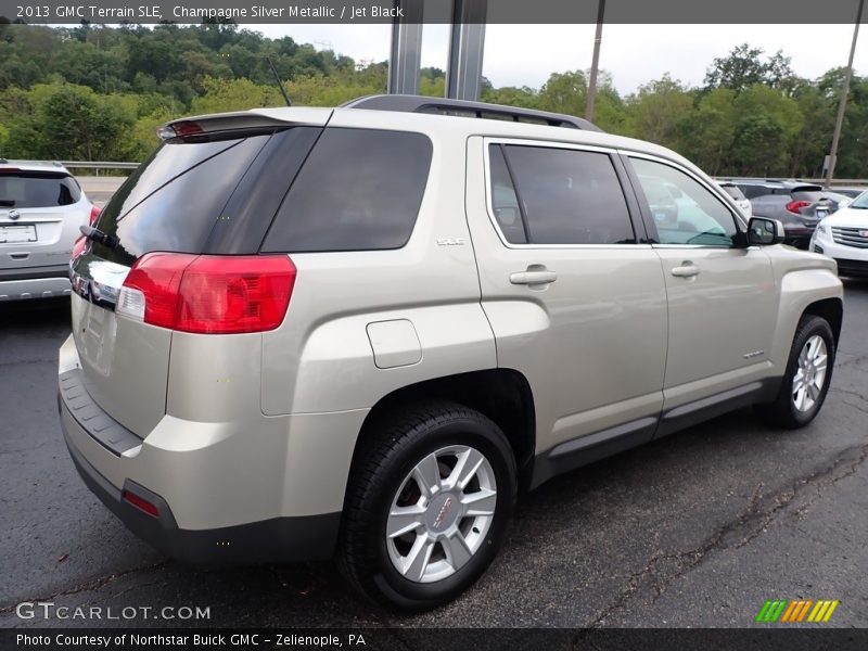 Champagne Silver Metallic / Jet Black 2013 GMC Terrain SLE