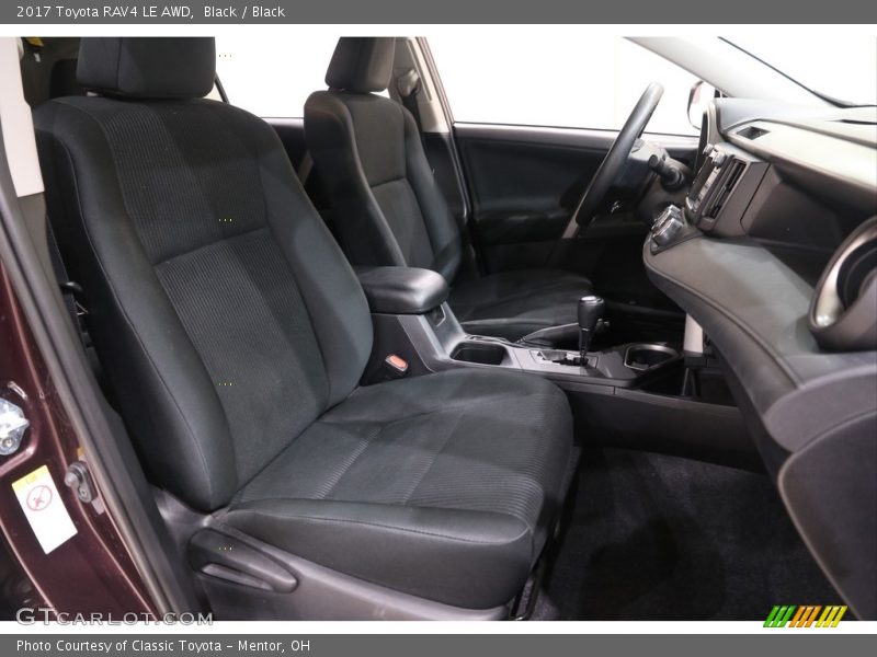 Black / Black 2017 Toyota RAV4 LE AWD