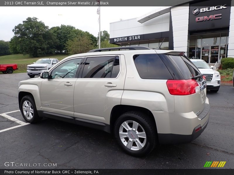 Champagne Silver Metallic / Jet Black 2013 GMC Terrain SLE