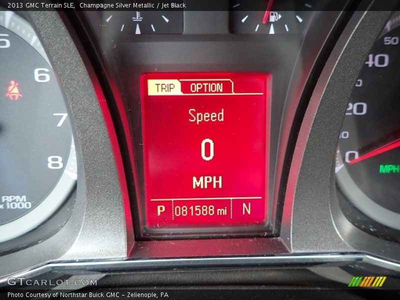 Champagne Silver Metallic / Jet Black 2013 GMC Terrain SLE