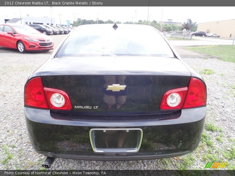 Black Granite Metallic / Ebony 2012 Chevrolet Malibu LT