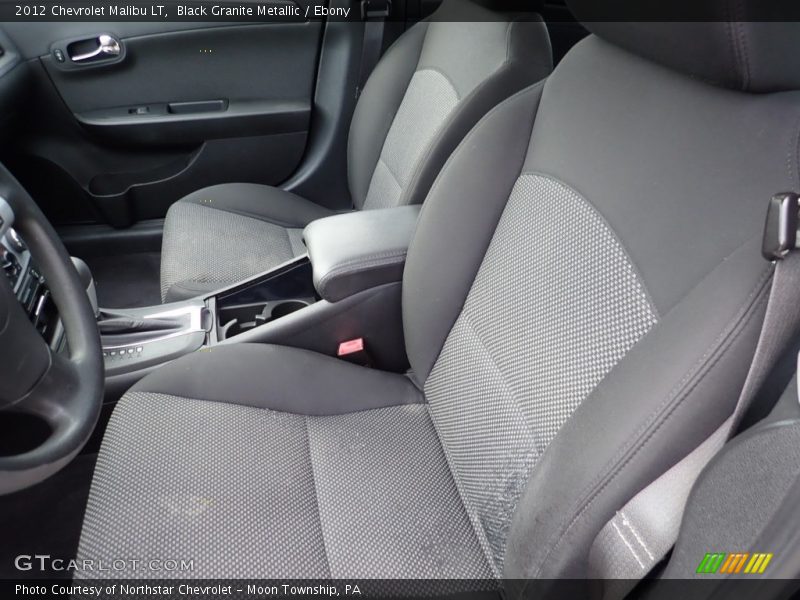 Black Granite Metallic / Ebony 2012 Chevrolet Malibu LT