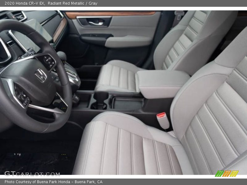 Radiant Red Metallic / Gray 2020 Honda CR-V EX