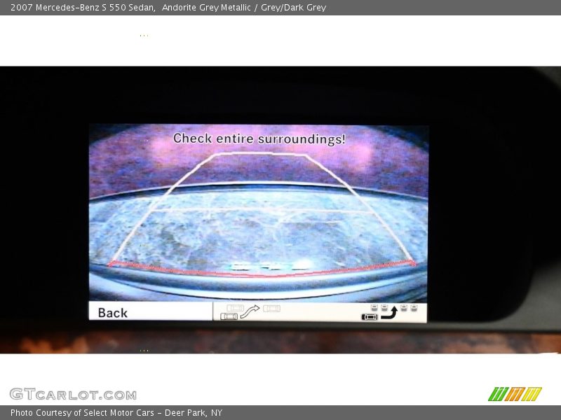 Andorite Grey Metallic / Grey/Dark Grey 2007 Mercedes-Benz S 550 Sedan