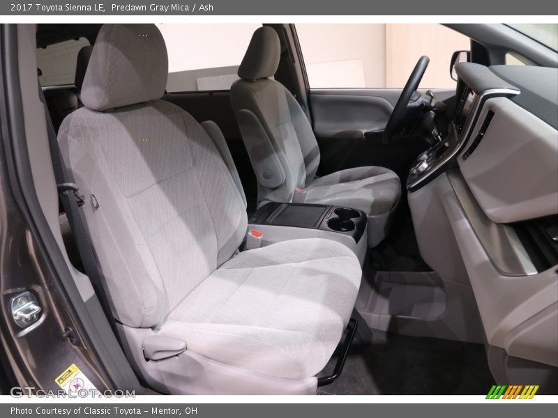 Predawn Gray Mica / Ash 2017 Toyota Sienna LE