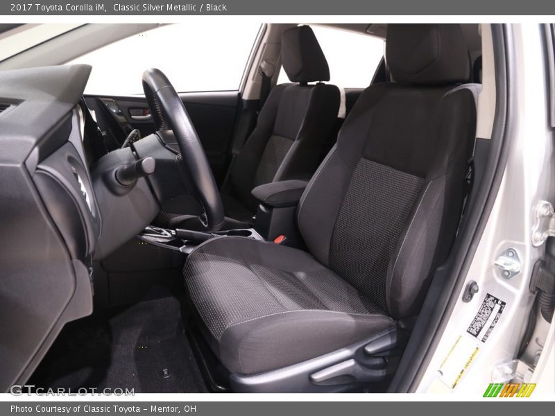 Classic Silver Metallic / Black 2017 Toyota Corolla iM