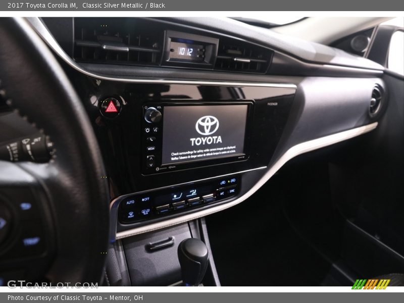 Classic Silver Metallic / Black 2017 Toyota Corolla iM