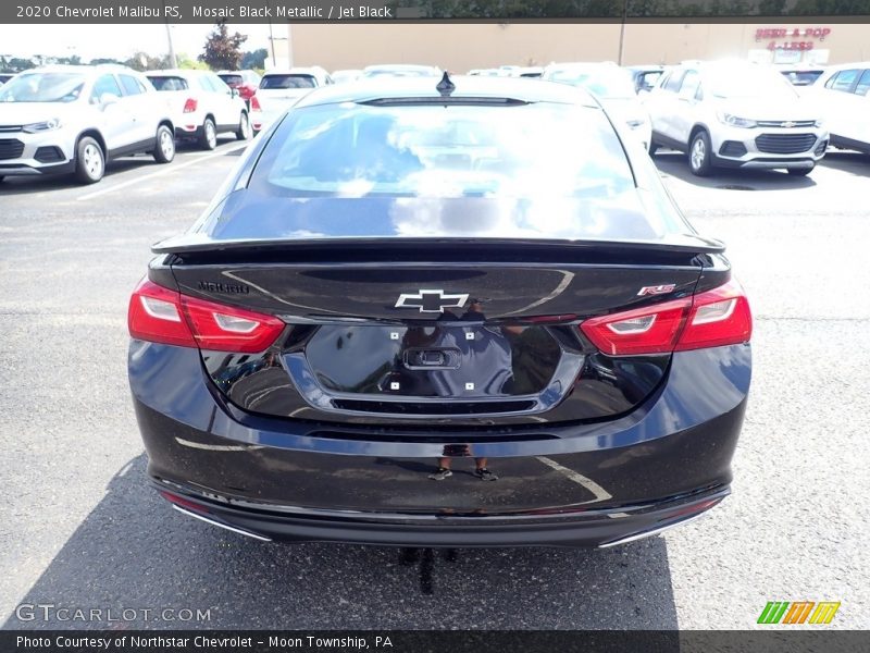 Mosaic Black Metallic / Jet Black 2020 Chevrolet Malibu RS