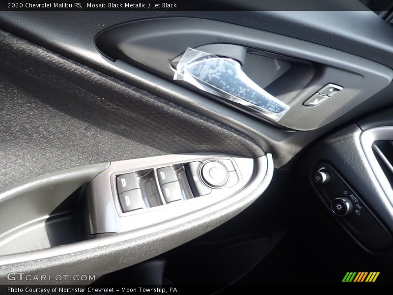 Mosaic Black Metallic / Jet Black 2020 Chevrolet Malibu RS