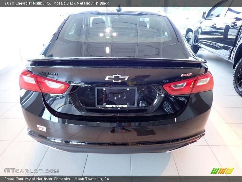 Mosaic Black Metallic / Jet Black 2020 Chevrolet Malibu RS