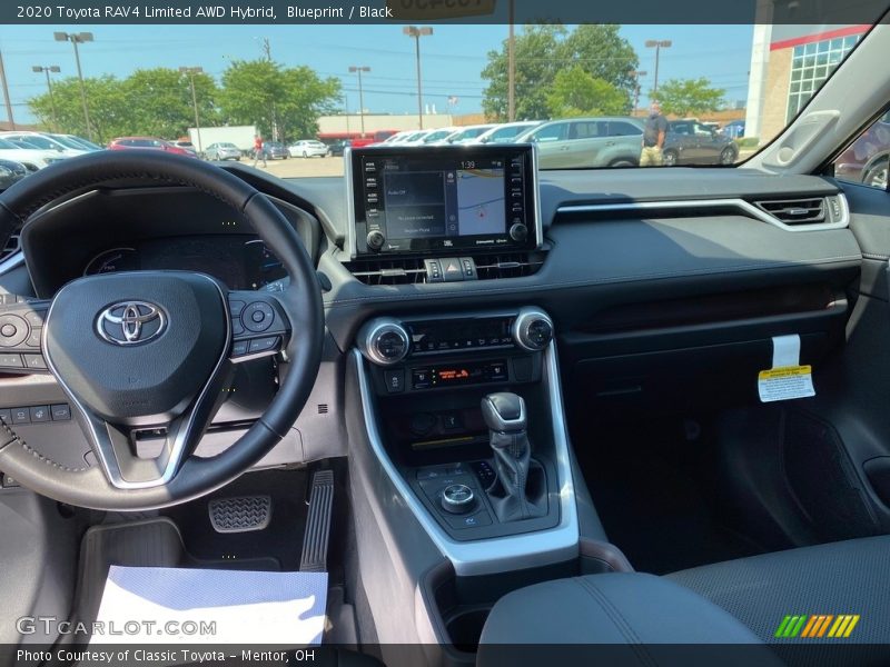 Blueprint / Black 2020 Toyota RAV4 Limited AWD Hybrid