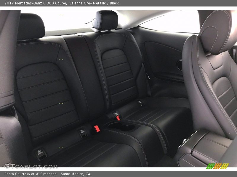Selenite Grey Metallic / Black 2017 Mercedes-Benz C 300 Coupe