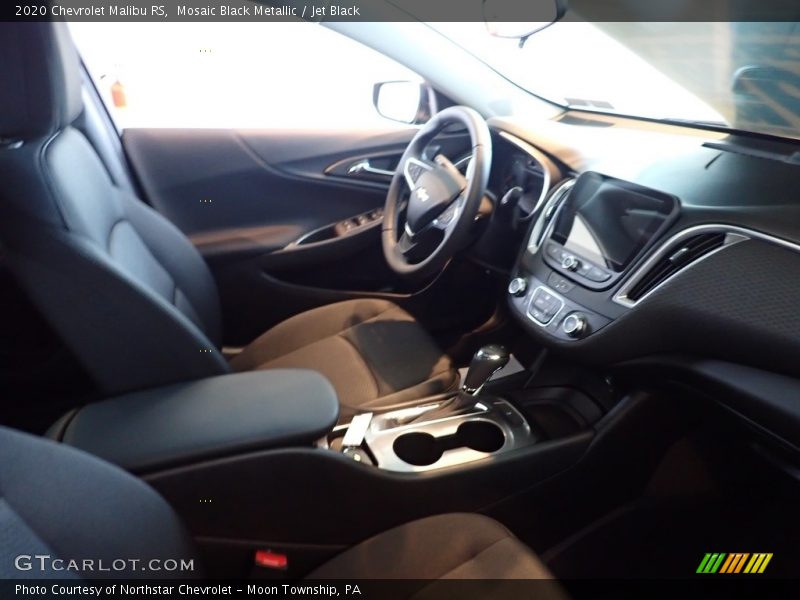 Mosaic Black Metallic / Jet Black 2020 Chevrolet Malibu RS
