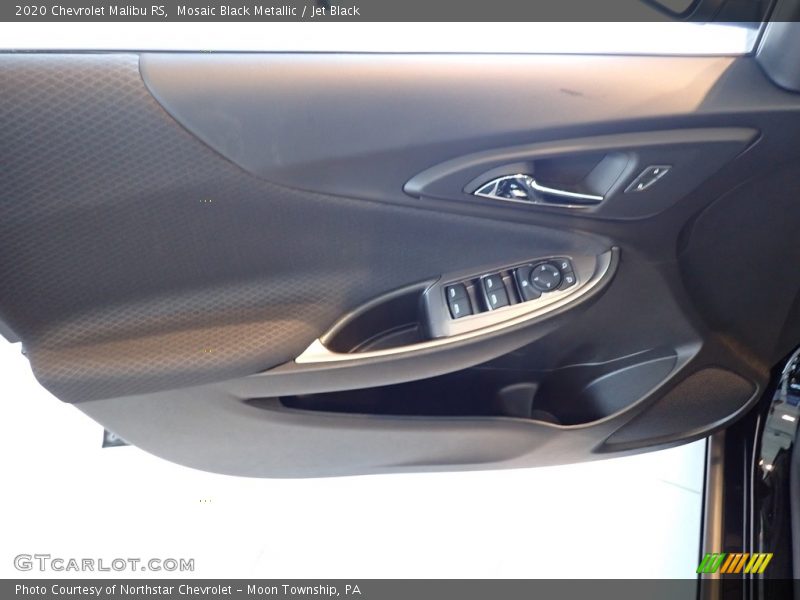 Mosaic Black Metallic / Jet Black 2020 Chevrolet Malibu RS