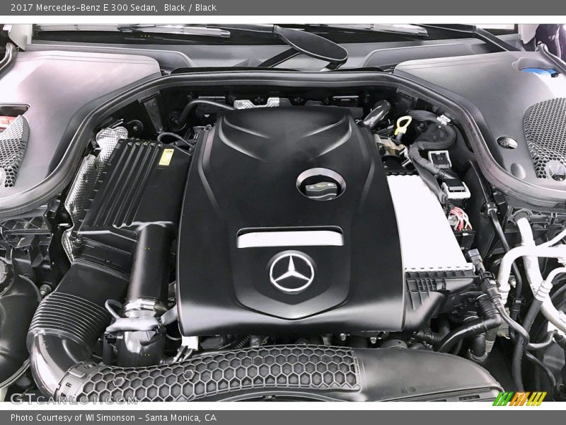 Black / Black 2017 Mercedes-Benz E 300 Sedan