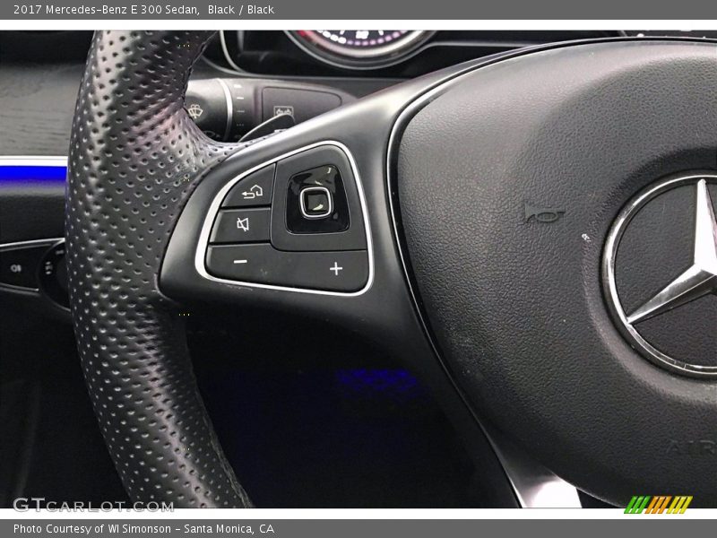 Black / Black 2017 Mercedes-Benz E 300 Sedan