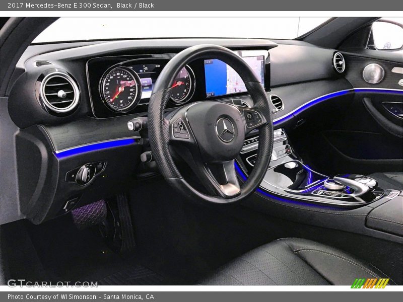 Black / Black 2017 Mercedes-Benz E 300 Sedan