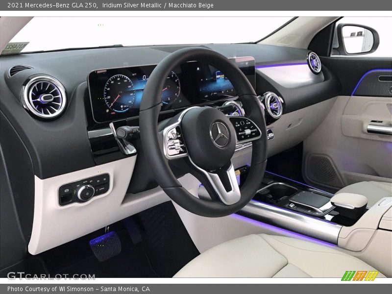 Iridium Silver Metallic / Macchiato Beige 2021 Mercedes-Benz GLA 250