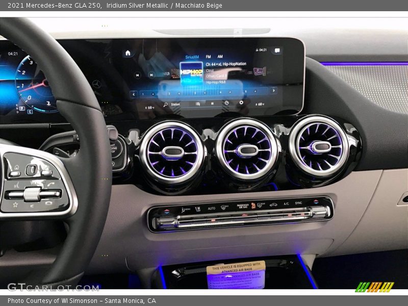 Iridium Silver Metallic / Macchiato Beige 2021 Mercedes-Benz GLA 250