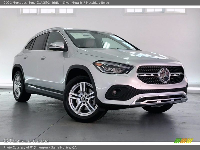Front 3/4 View of 2021 GLA 250