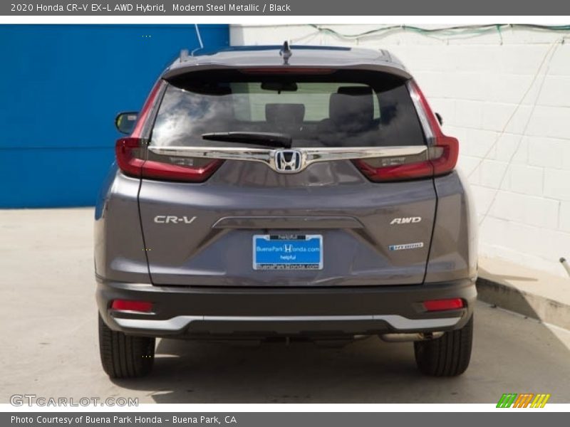 Modern Steel Metallic / Black 2020 Honda CR-V EX-L AWD Hybrid