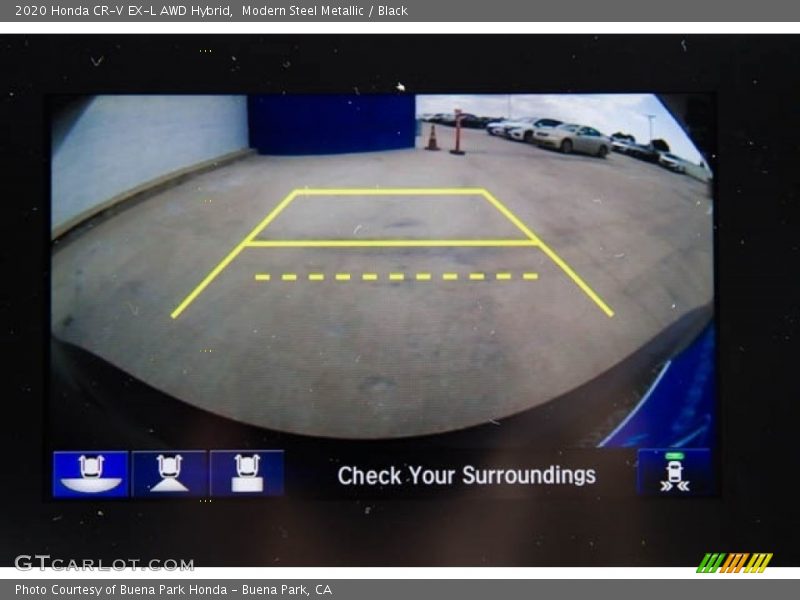 Modern Steel Metallic / Black 2020 Honda CR-V EX-L AWD Hybrid