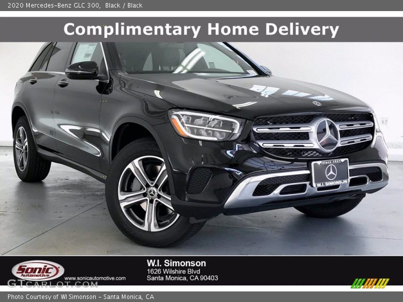 Black / Black 2020 Mercedes-Benz GLC 300