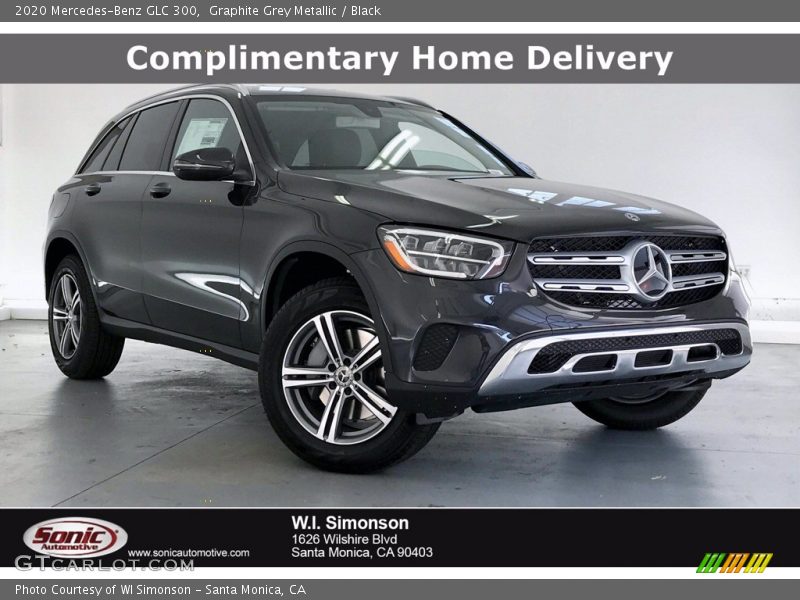 Graphite Grey Metallic / Black 2020 Mercedes-Benz GLC 300